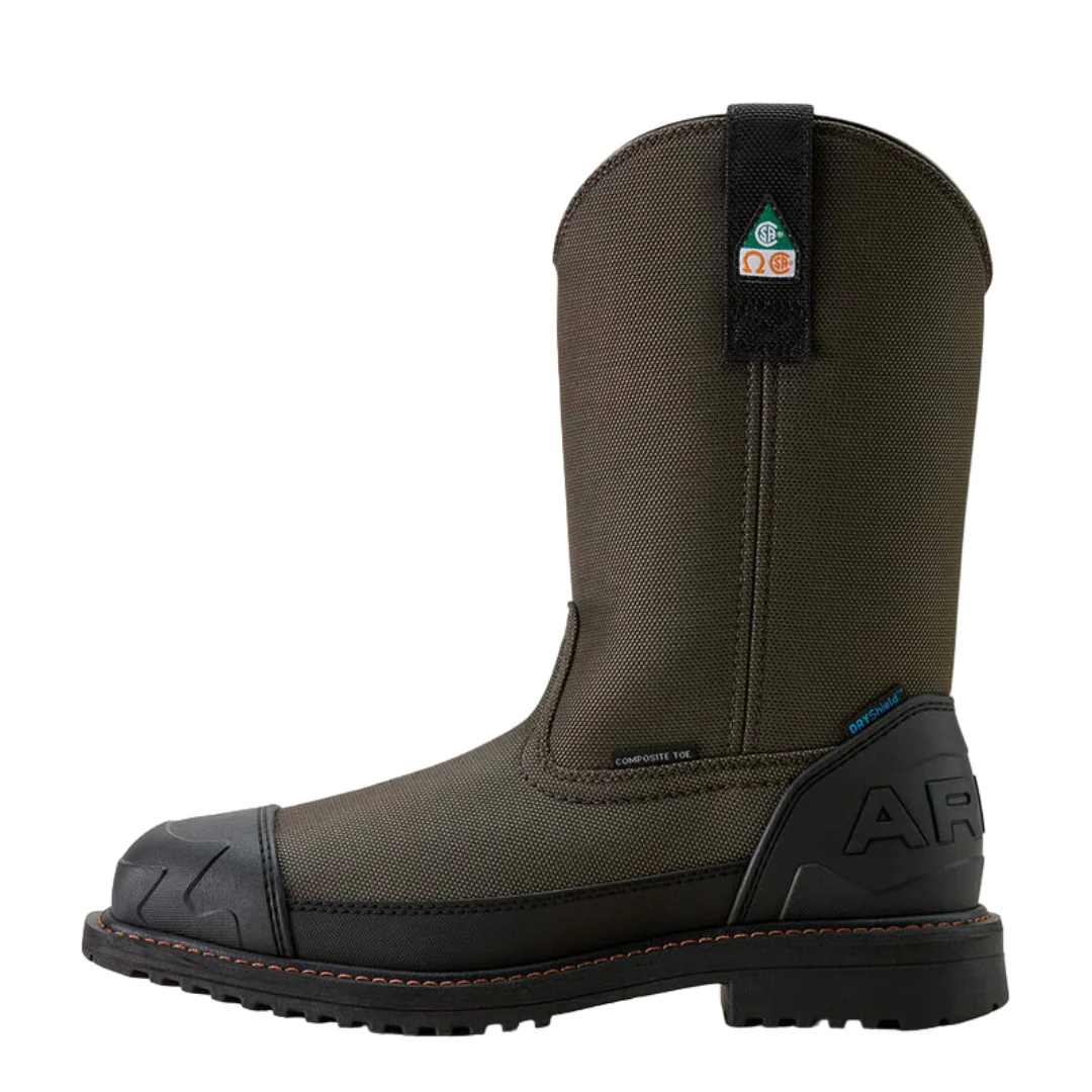 Рабочие мужские водонепроницаемые ботинки Ariat Work RigTEK Wildcat Pull-On CSA