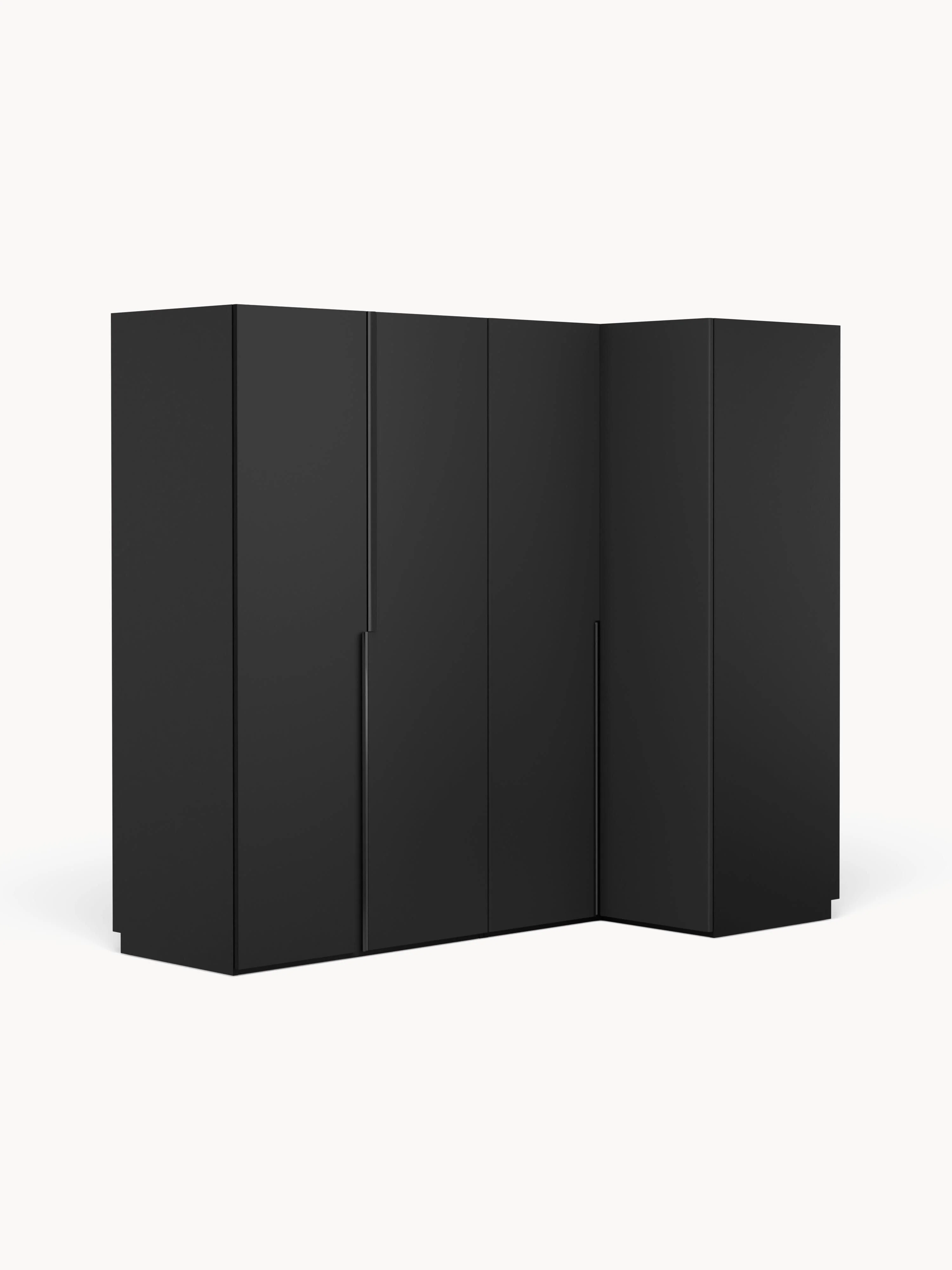 Modular-Eck-Kleiderschrank Leon, 215 cm Breite, in verschiedenen Größen