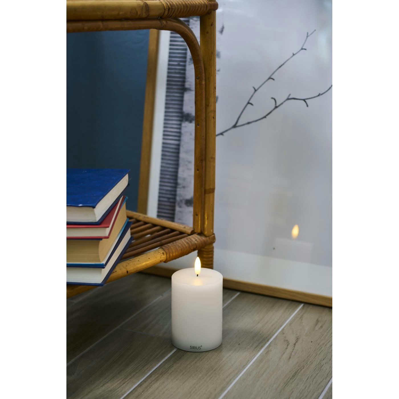 - Bougie LED Sille D 7cm Rechargeable