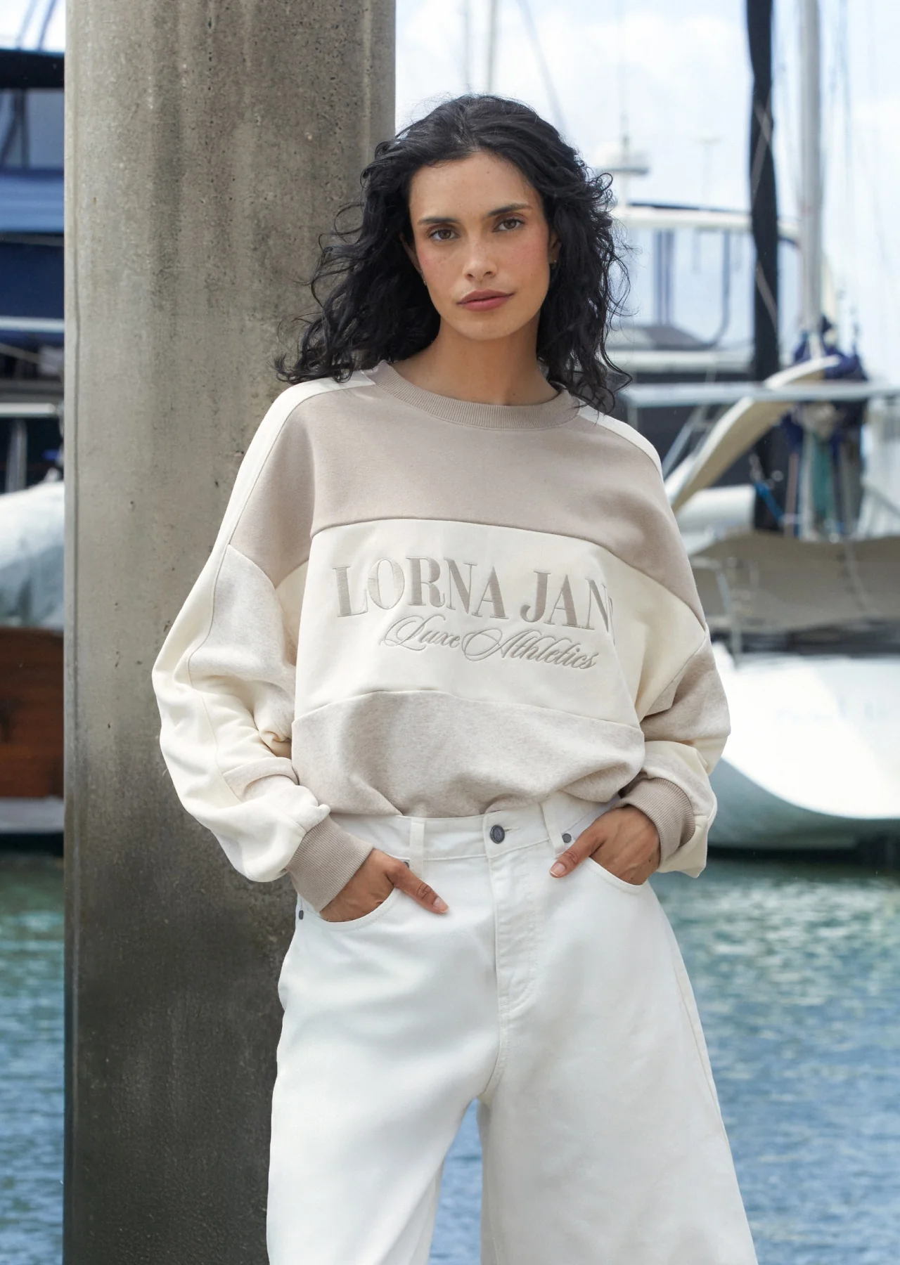Lorna Luxe Panelled Sweat