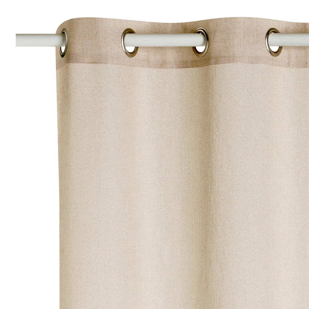 4MURS Voilage MAVLA coloris mordoré 140 x 240 cm