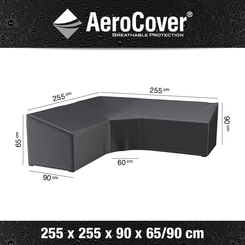 Ruma AeroCover L-Shape Sofas Waterproof Breathable Cover W255xD255xH90cm