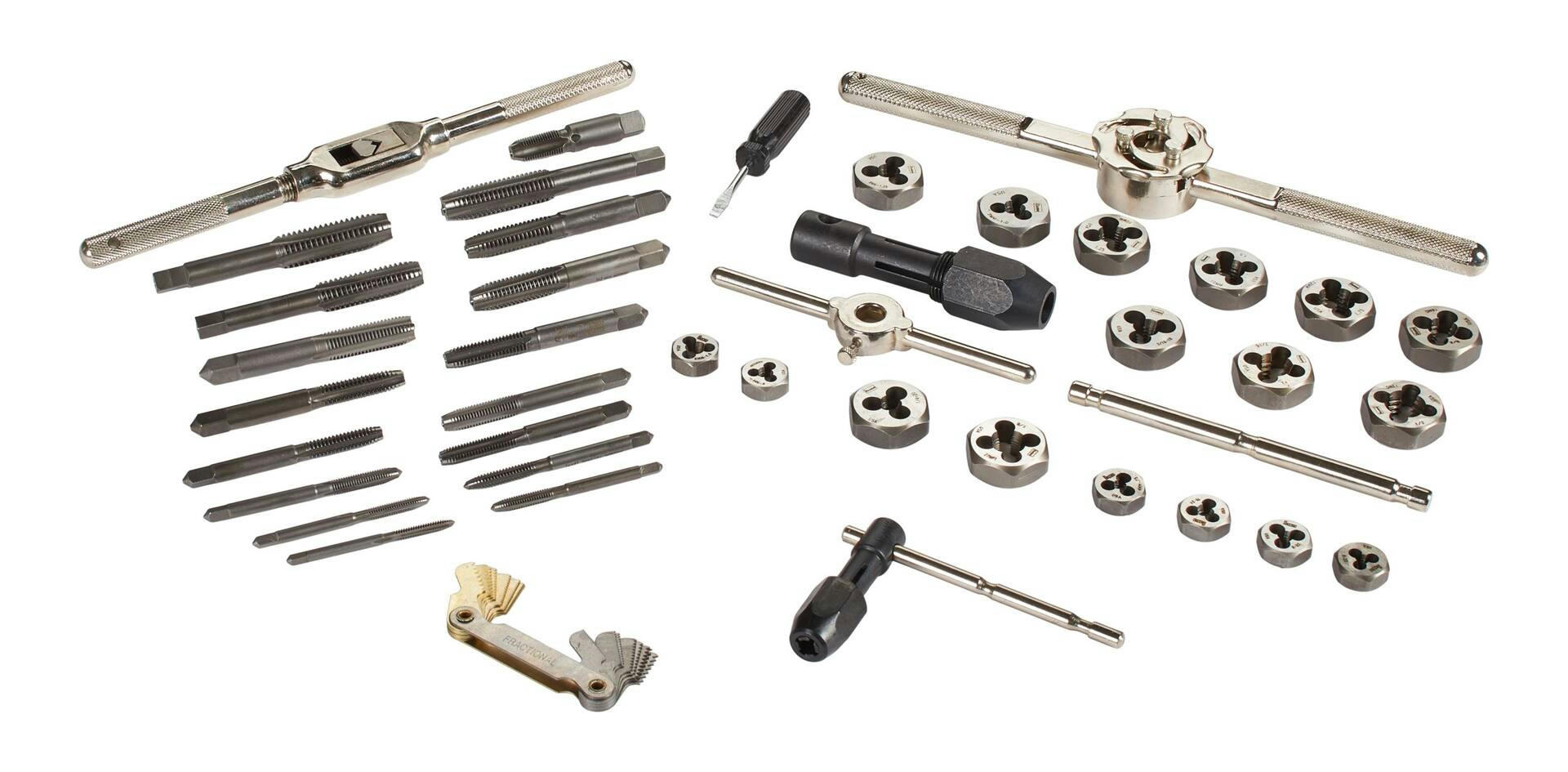 IRWIN 26319 Tap & Hex Die Set, Metric, 41-pc