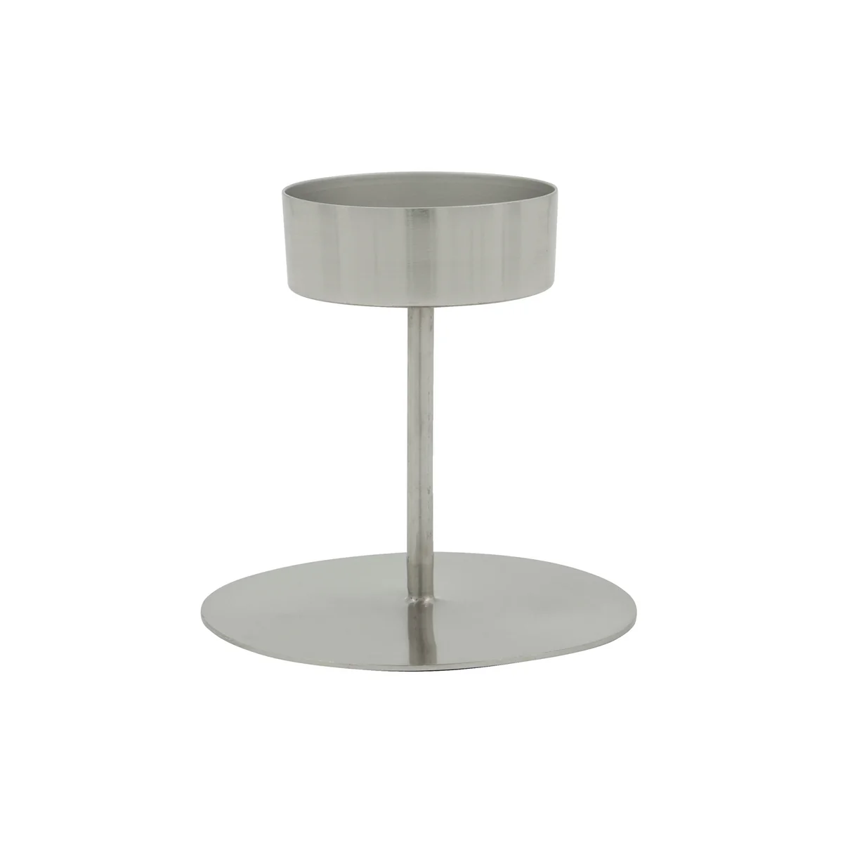 House Doctor - Anit Teelichthalter, Ø 10 x H 10,5 cm, silber