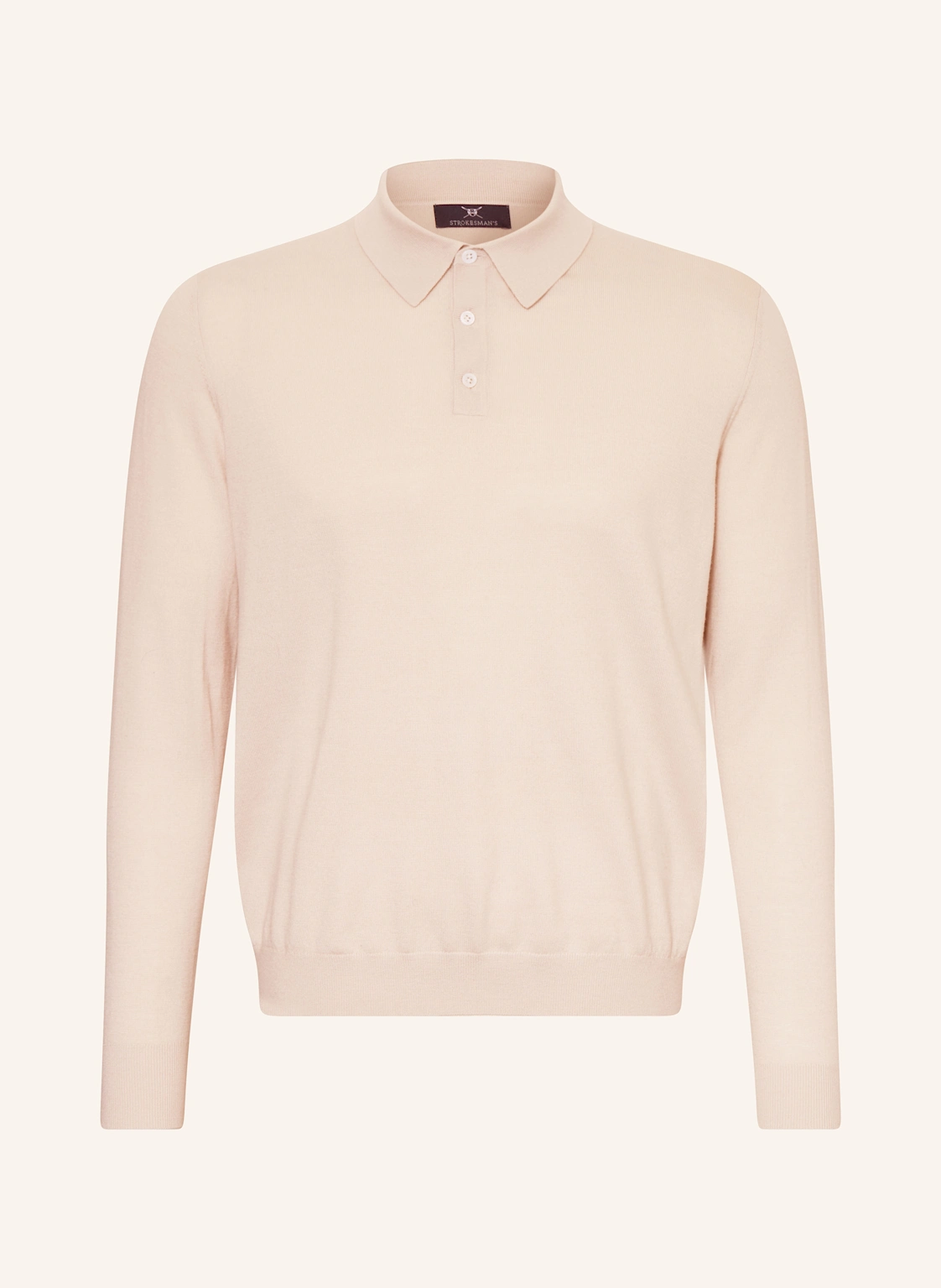 STROKESMAN'S Strick-Poloshirt