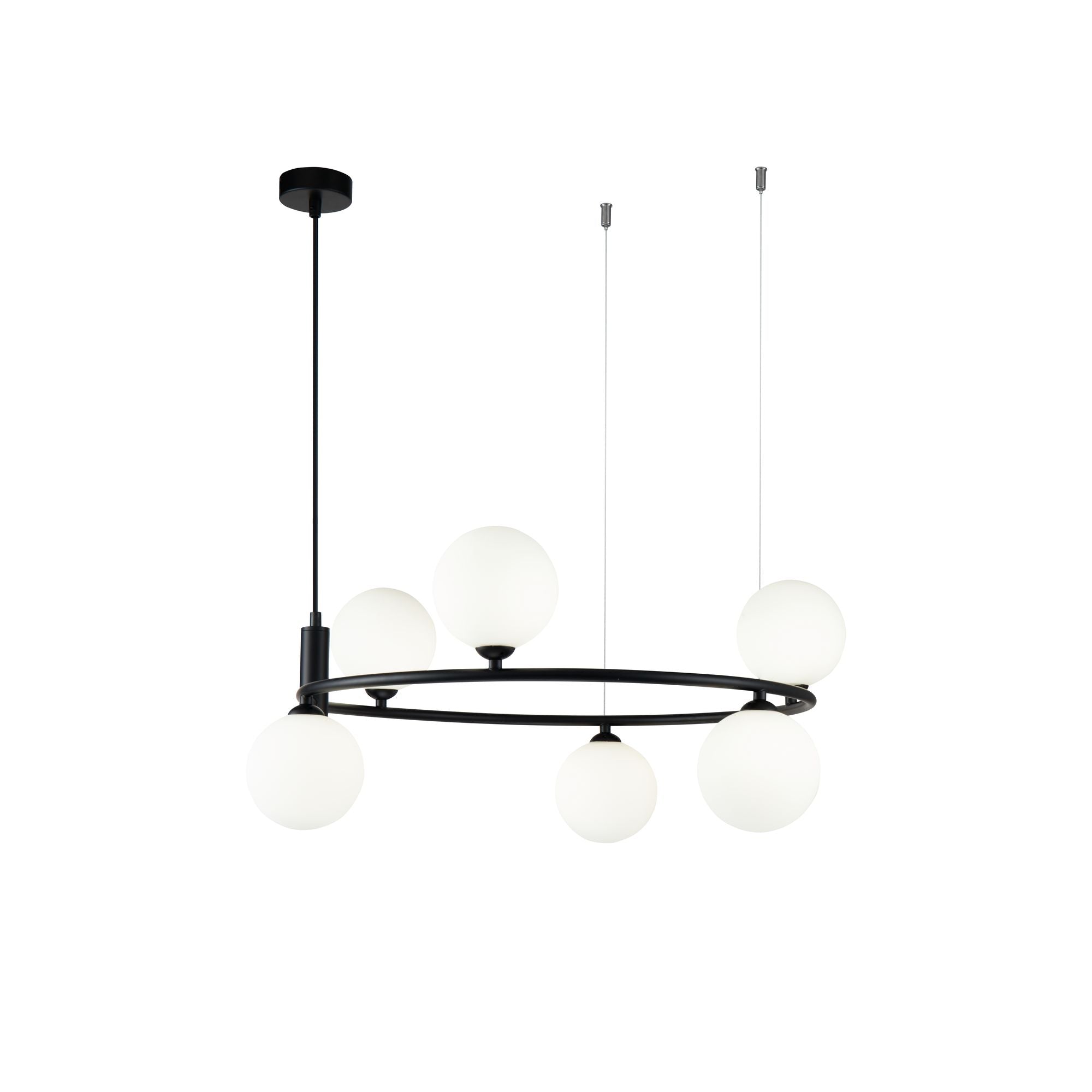 Maytoni - Hanglamp Ring - Zwart - Ø58