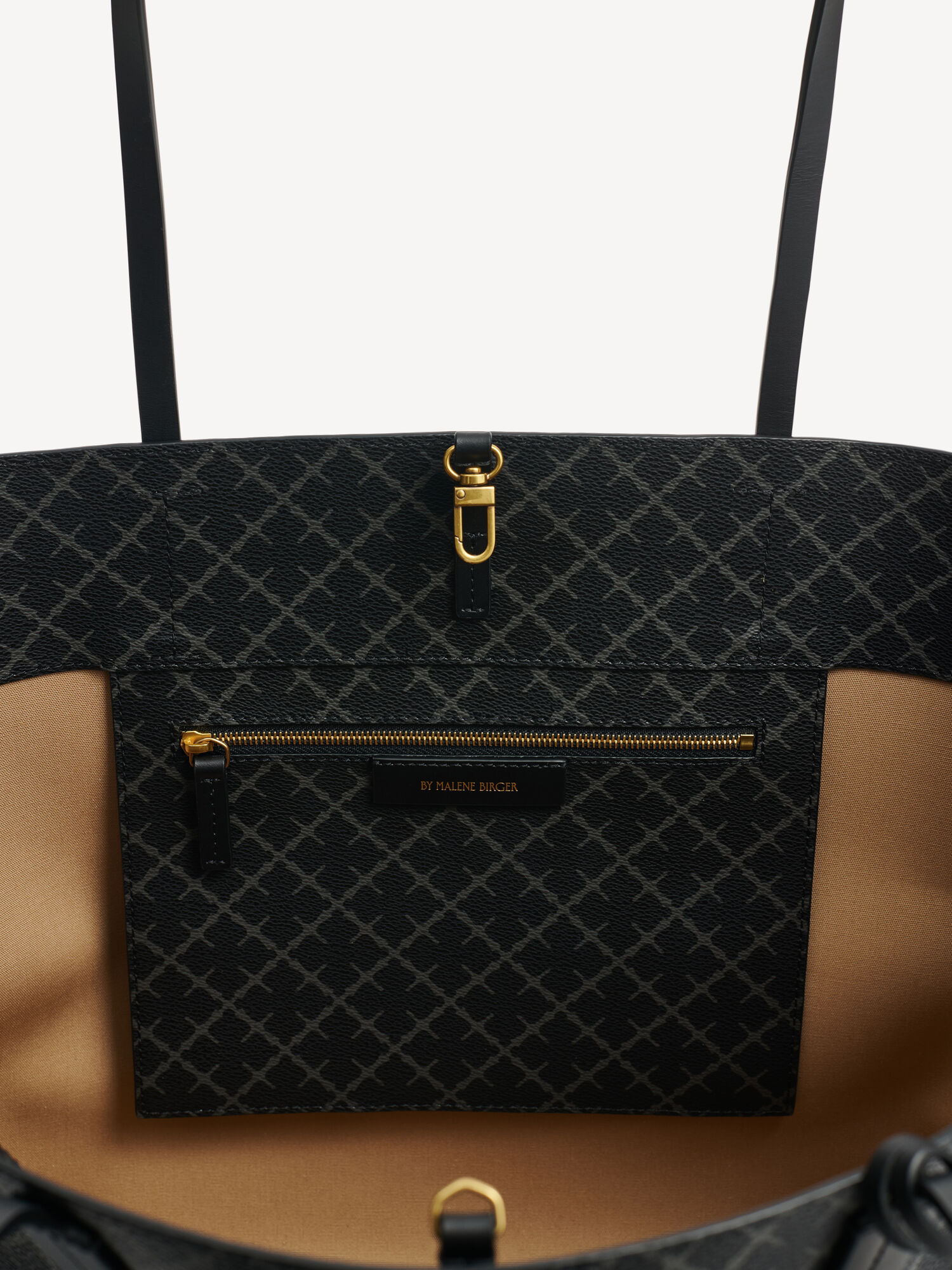 Abi tote bag med print