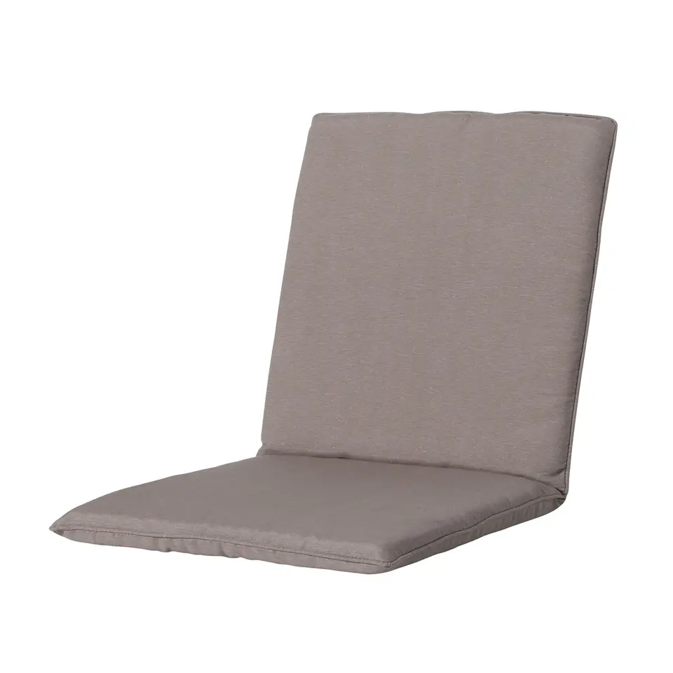 Madison - Stapelstoelkussen Panama taupe - Ca. 97x49 cm - Set van 4
