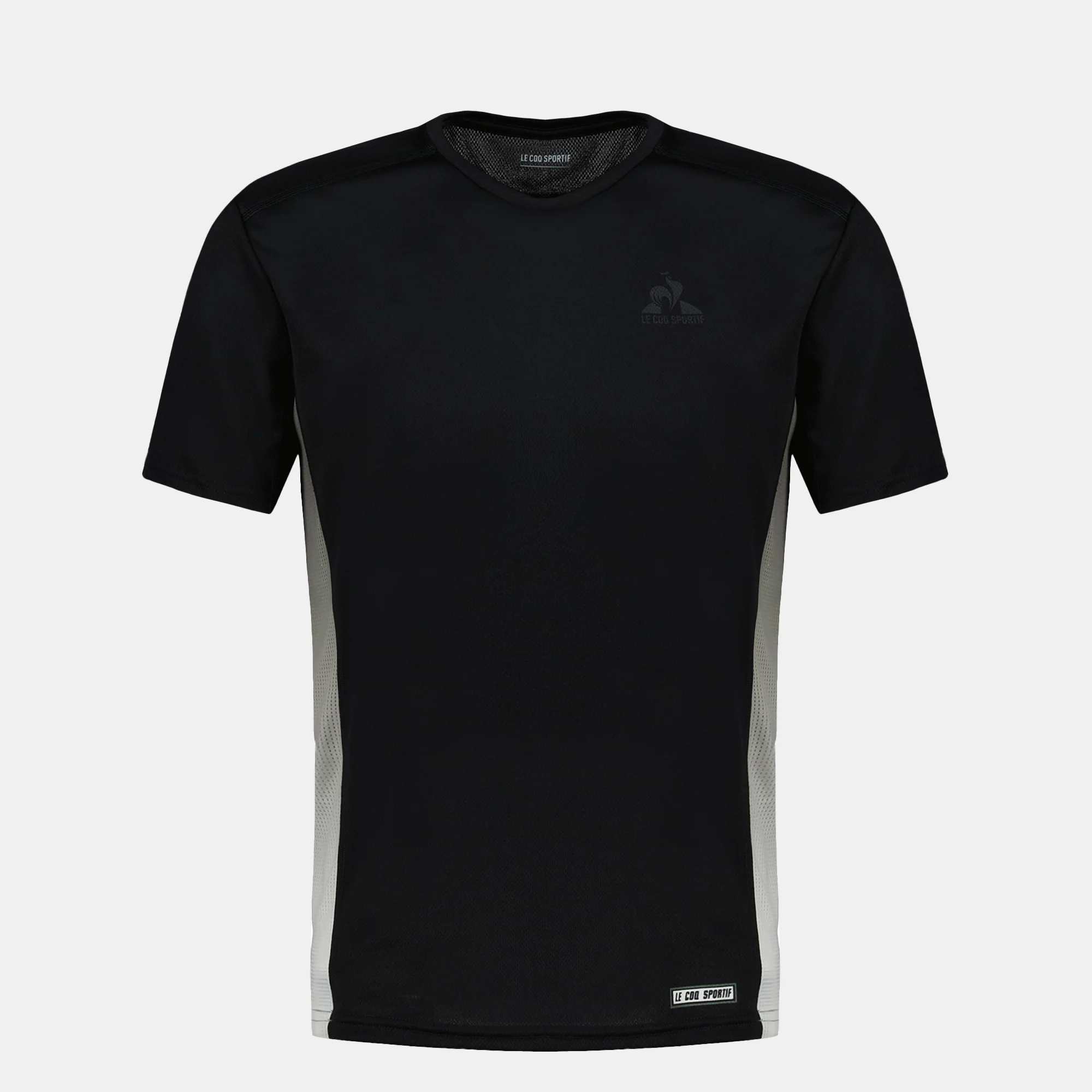 T-shirt d'entraînement avec empiècements côtés ajourés