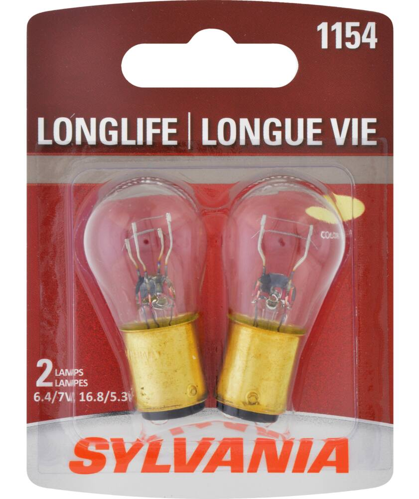 1154 Sylvania Long Life Mini Bulb, 2-pk