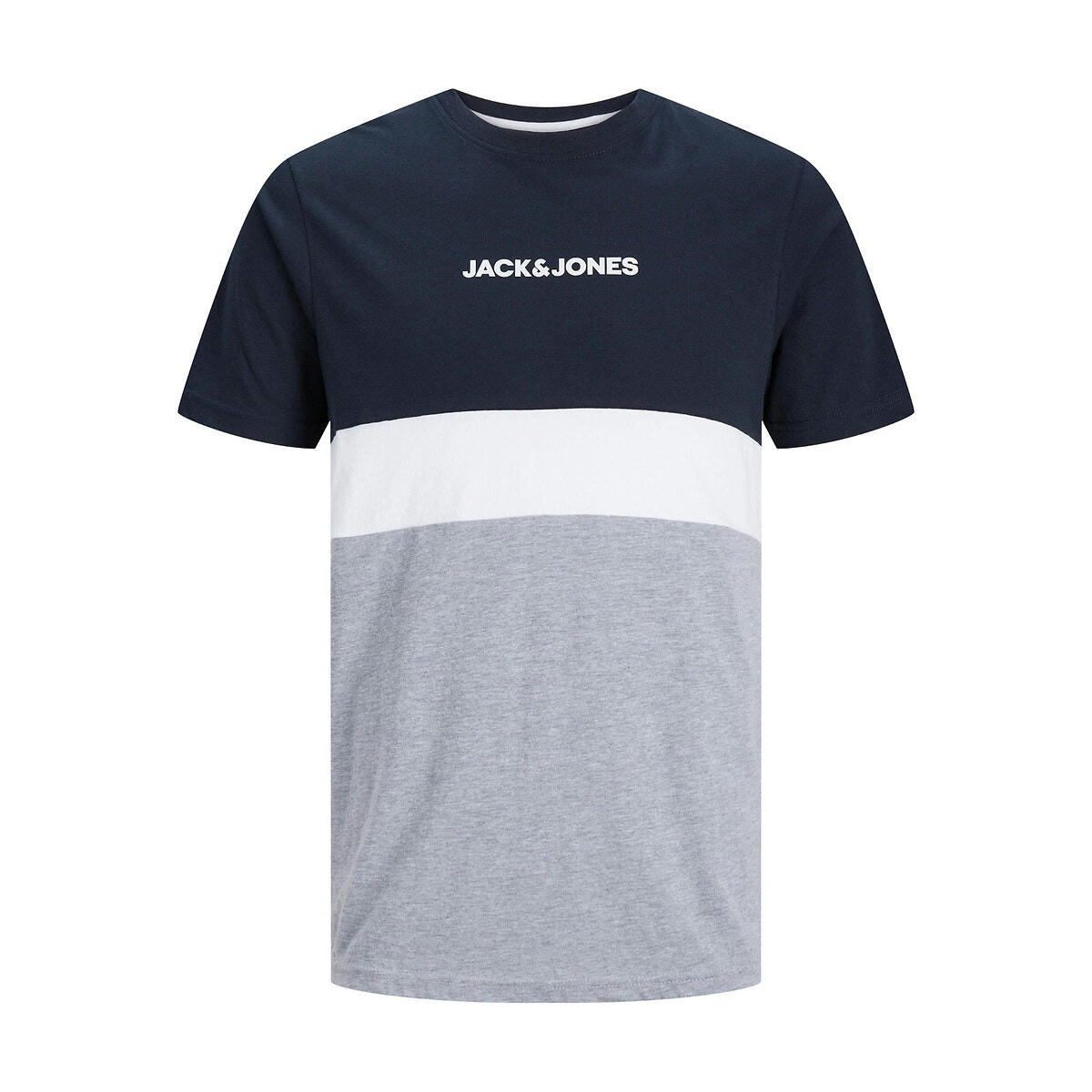 T-shirt col rond color block Jjereid