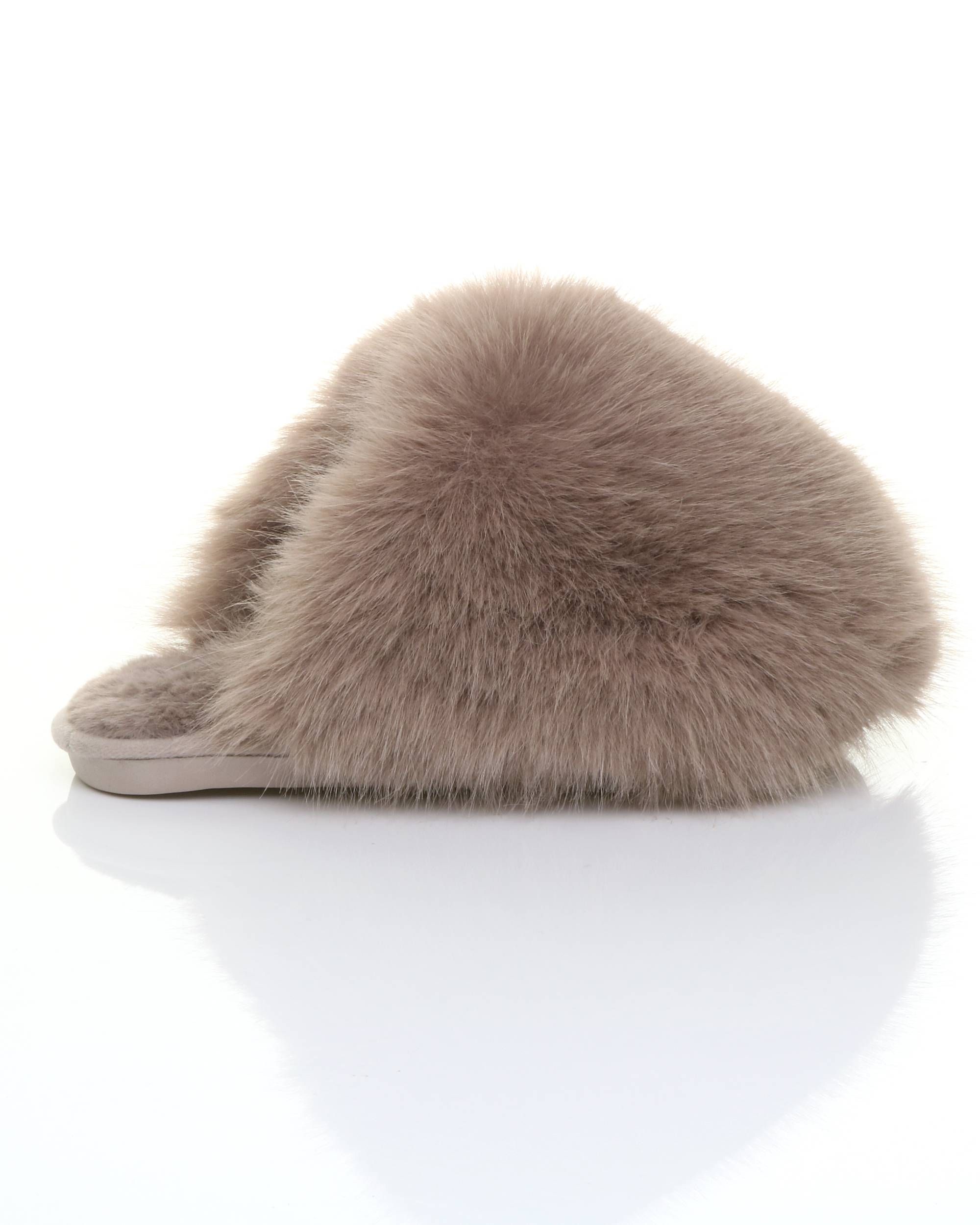 AJVANI Slip On Mule Fluffy Indoor Slippers