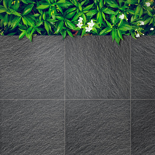 Carrelage Pleine Masse 30x30 Granit Noir R11 - Allocarrelage