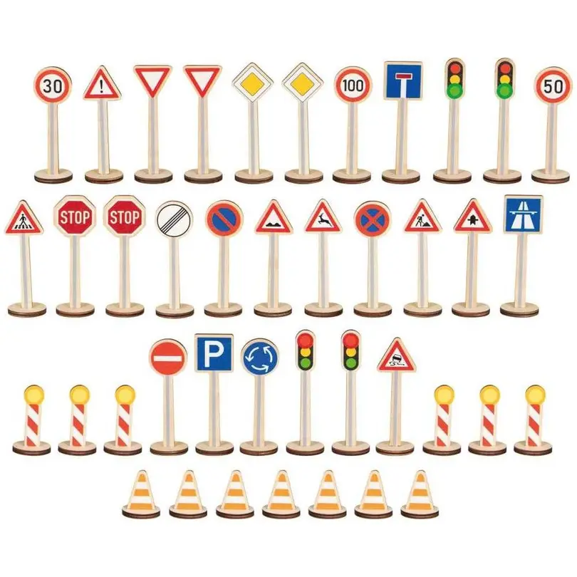 Spielset Mein grosses Verkehrszeichen-Set