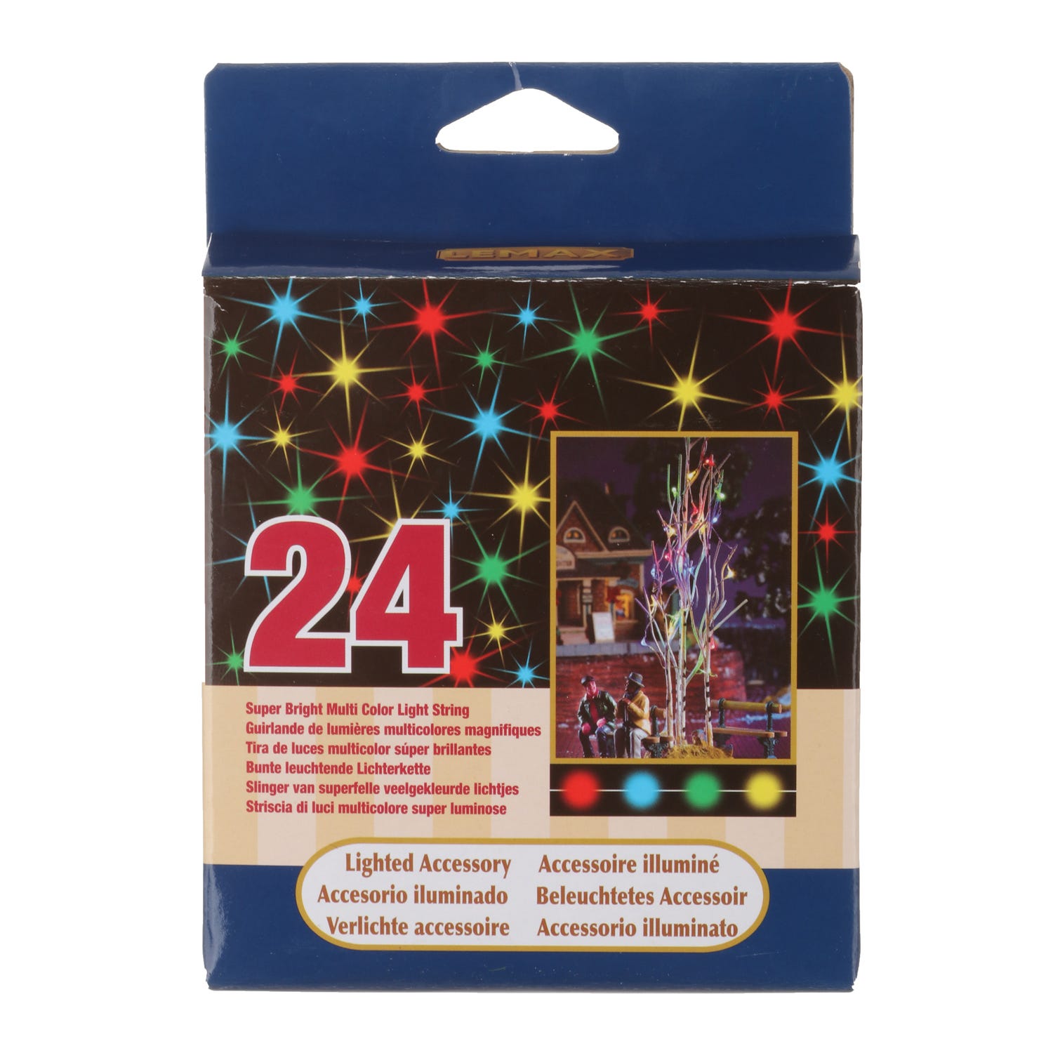 Luci lampeggianti LED Lemax decorazione Natale