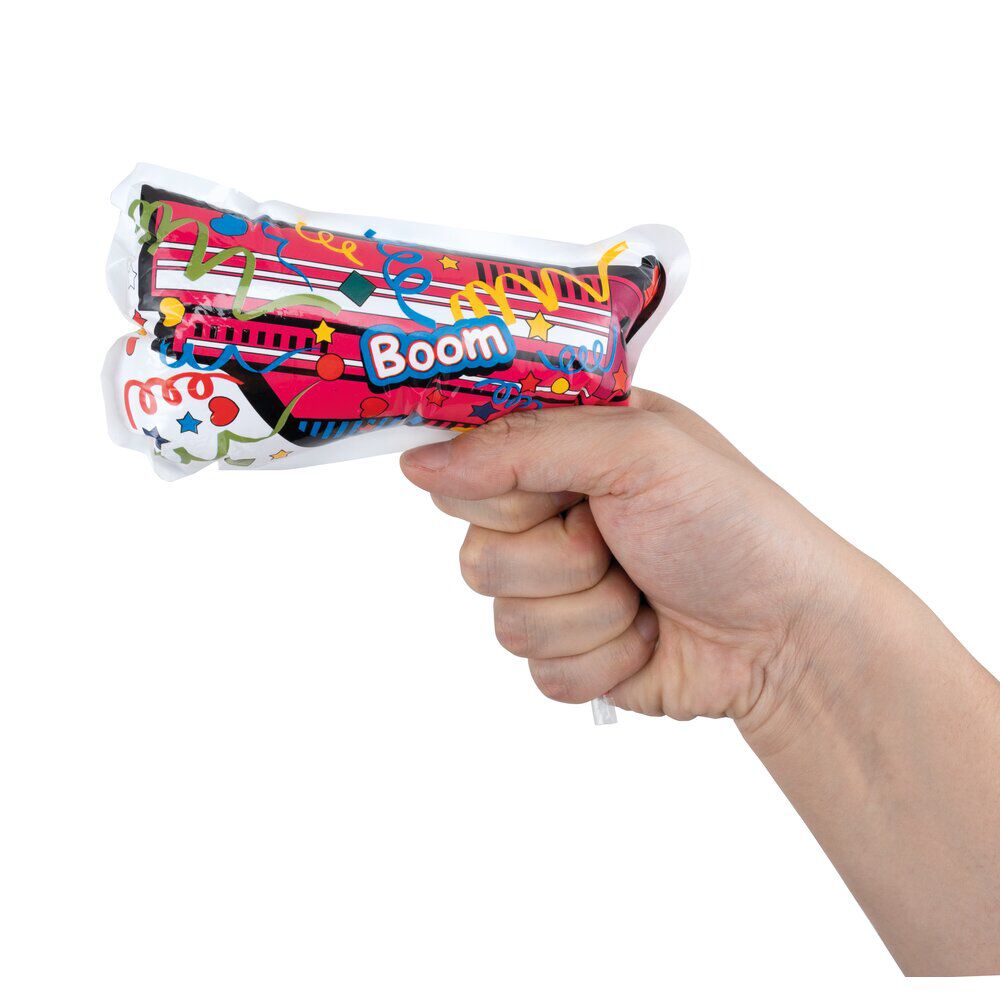 Lot de 3 mini pistolets à confettis - 3 modèles