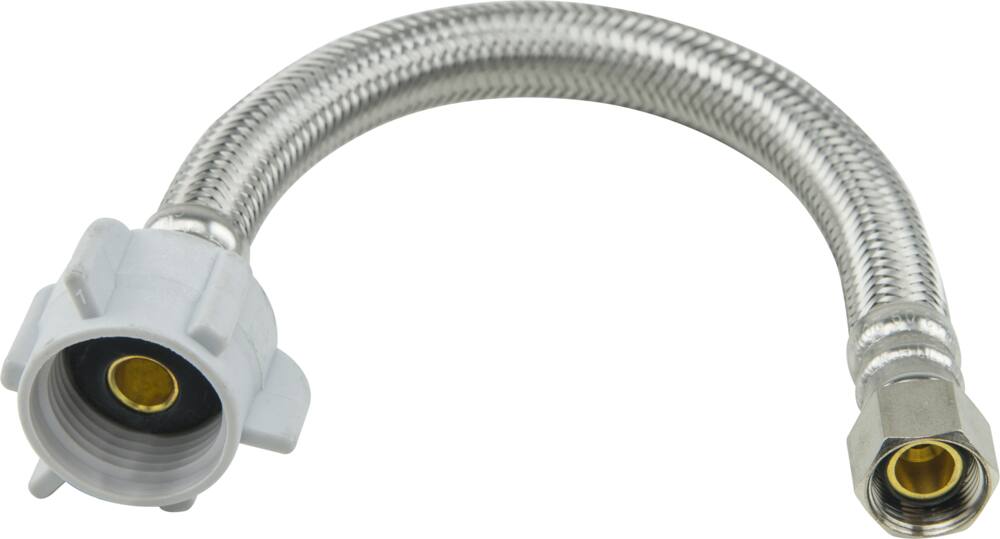 PlumbShop Stainless Steel Washing Machine Connector, 60-in, 2-pk