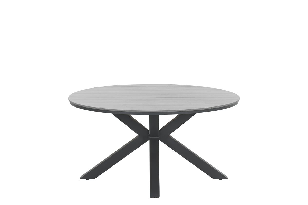 Garden Impressions Edison tuintafel - Ø148 cm - grey teak Vironwood