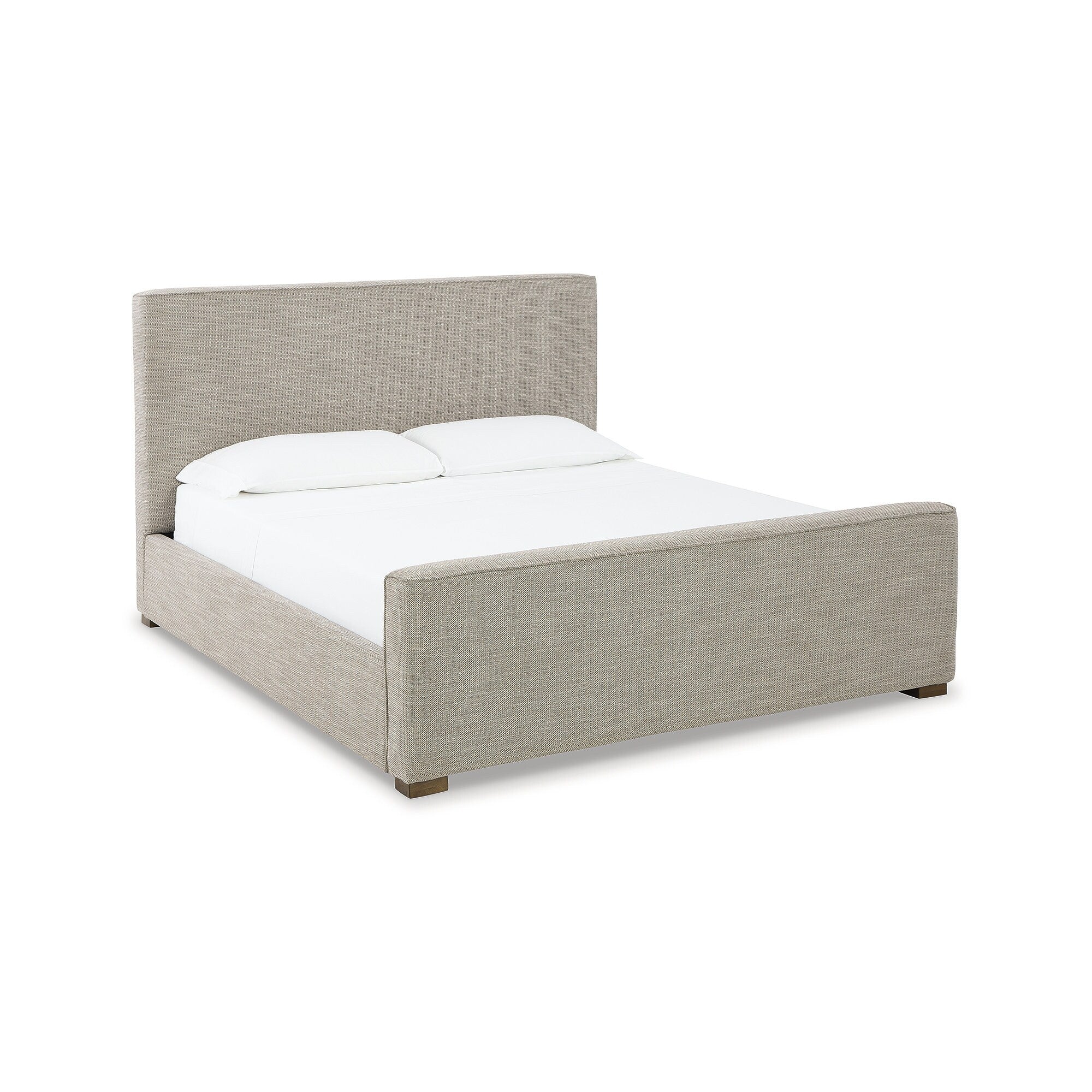 Signature Design by Ashley Dakmore Brown Upholstered Bed