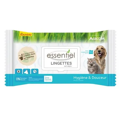 Essentiel Unscented Wipes