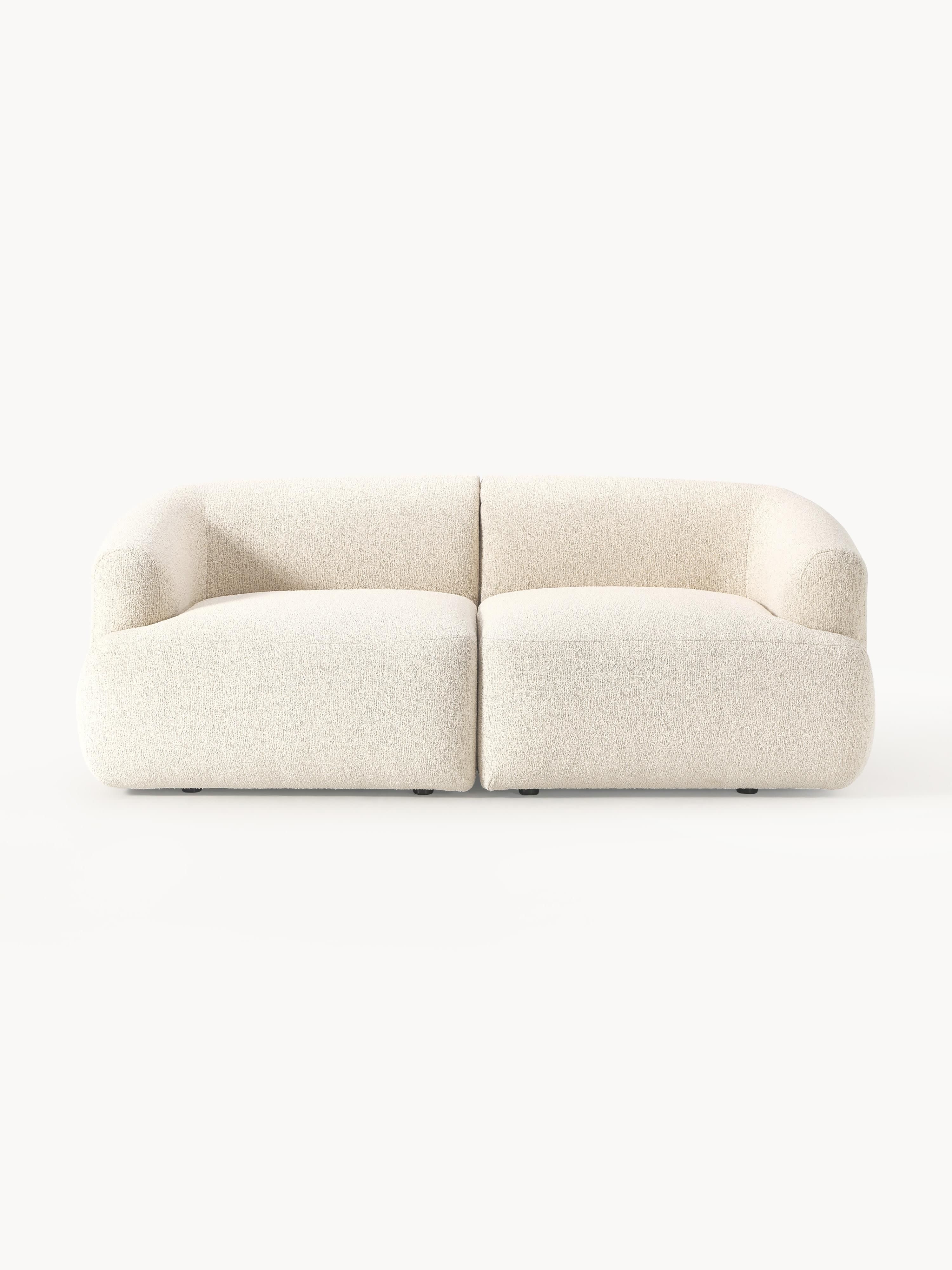 Modulares Bouclé-Sofa Sofia (2-Sitzer)