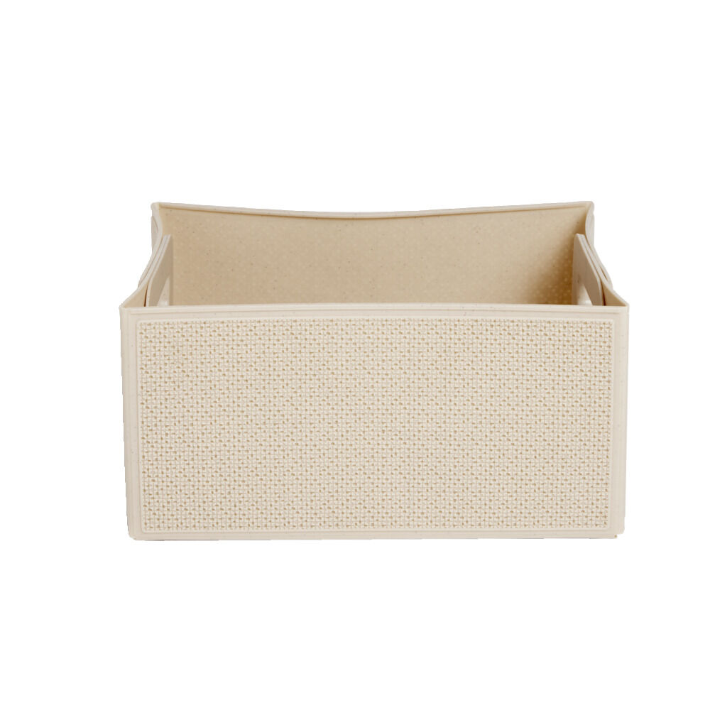 Panière flexible pliable plastique 32x16x24cm - 4 coloris