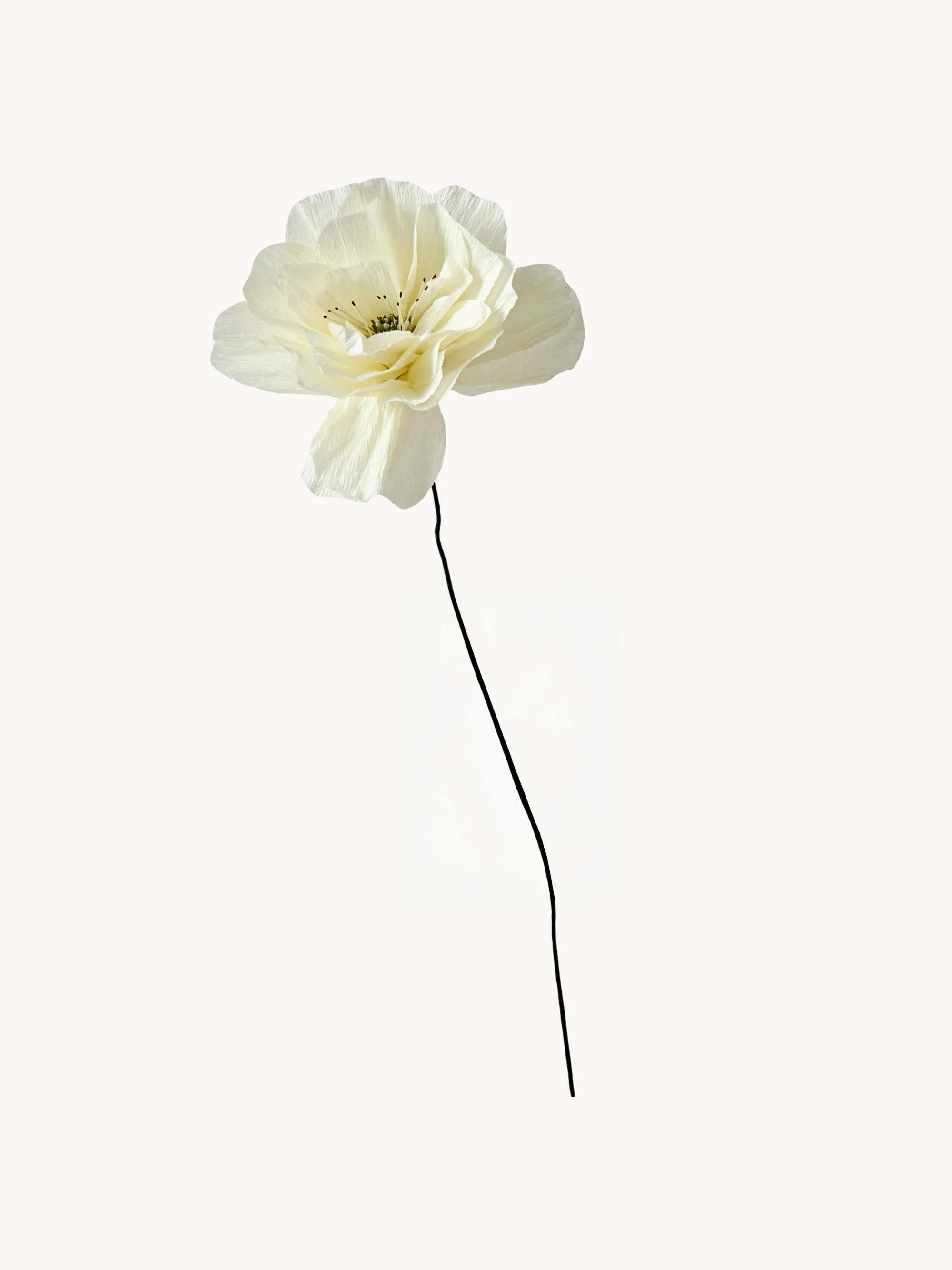 Handgefertigte Kunstblume Rosa La Paloma