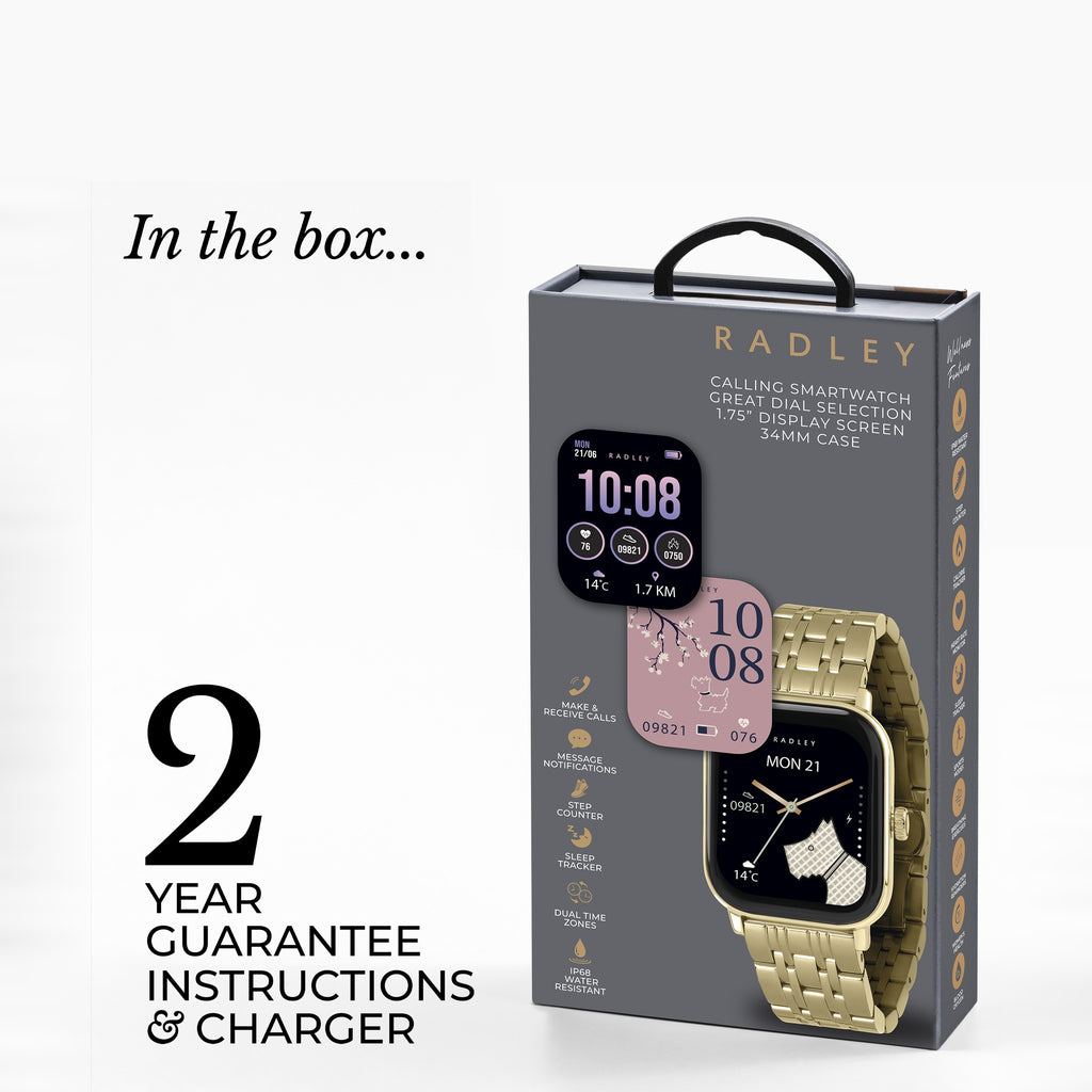 Series 56 - Smart Watch With Gold Bracelet
