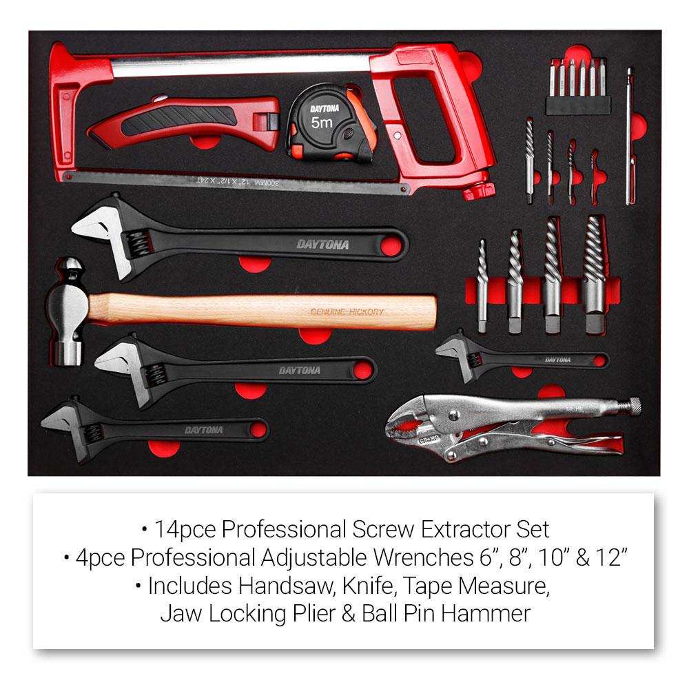 Daytona 655 Piece  Mechanical Tool Set with 43