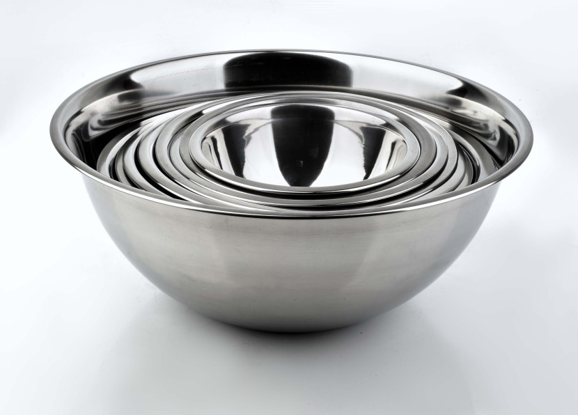 Miska metalowa 22cm 1L BASIC KITCHEN