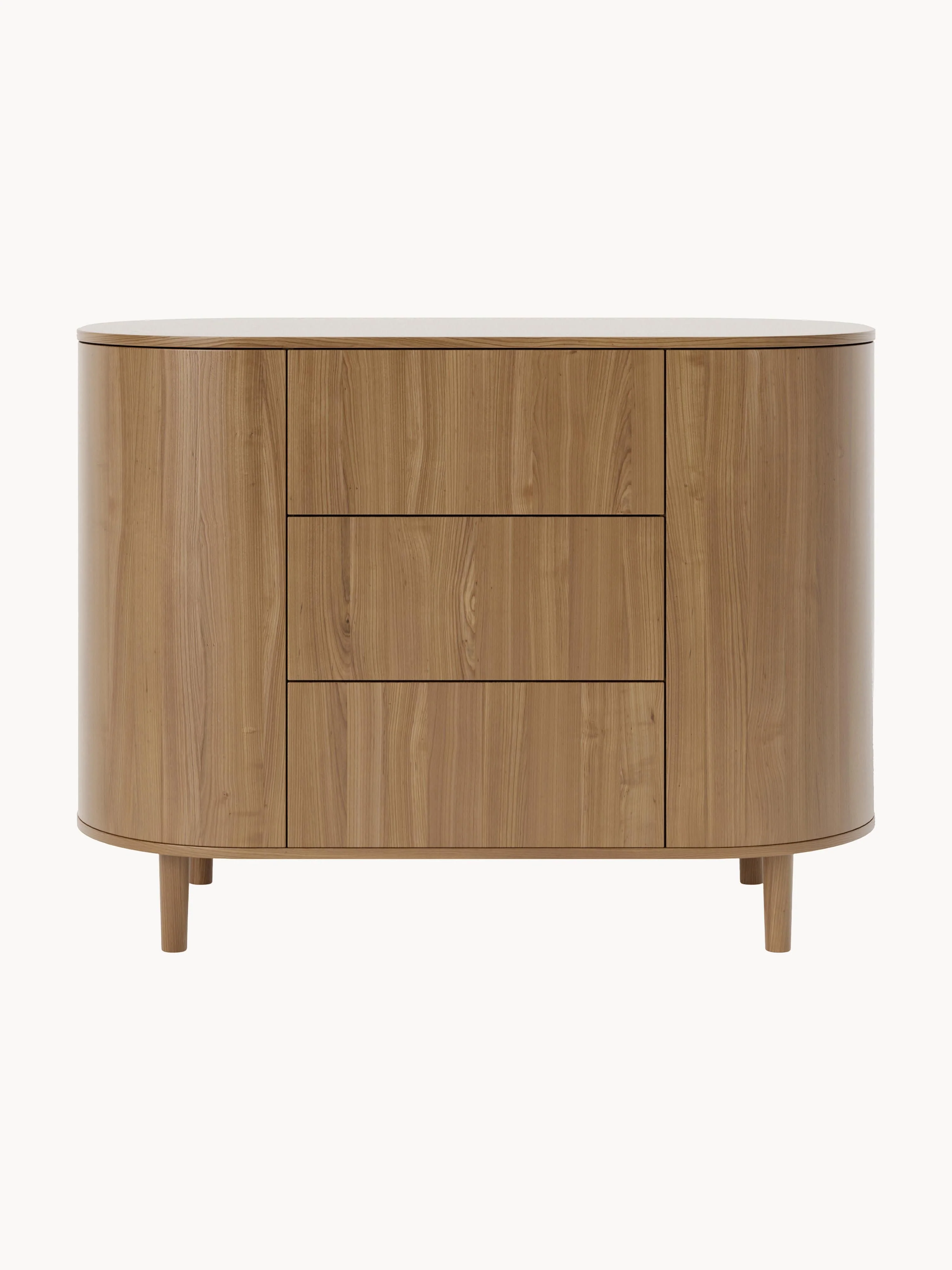 Handgefertigte Holz-Kommode Kai