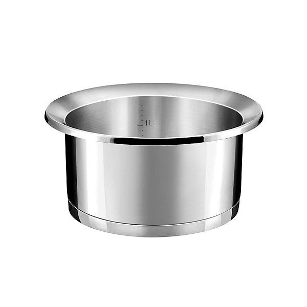 Lot de 2 casseroles 16/20cm avec poignée amovible Inox - Ycône par Cuisinox