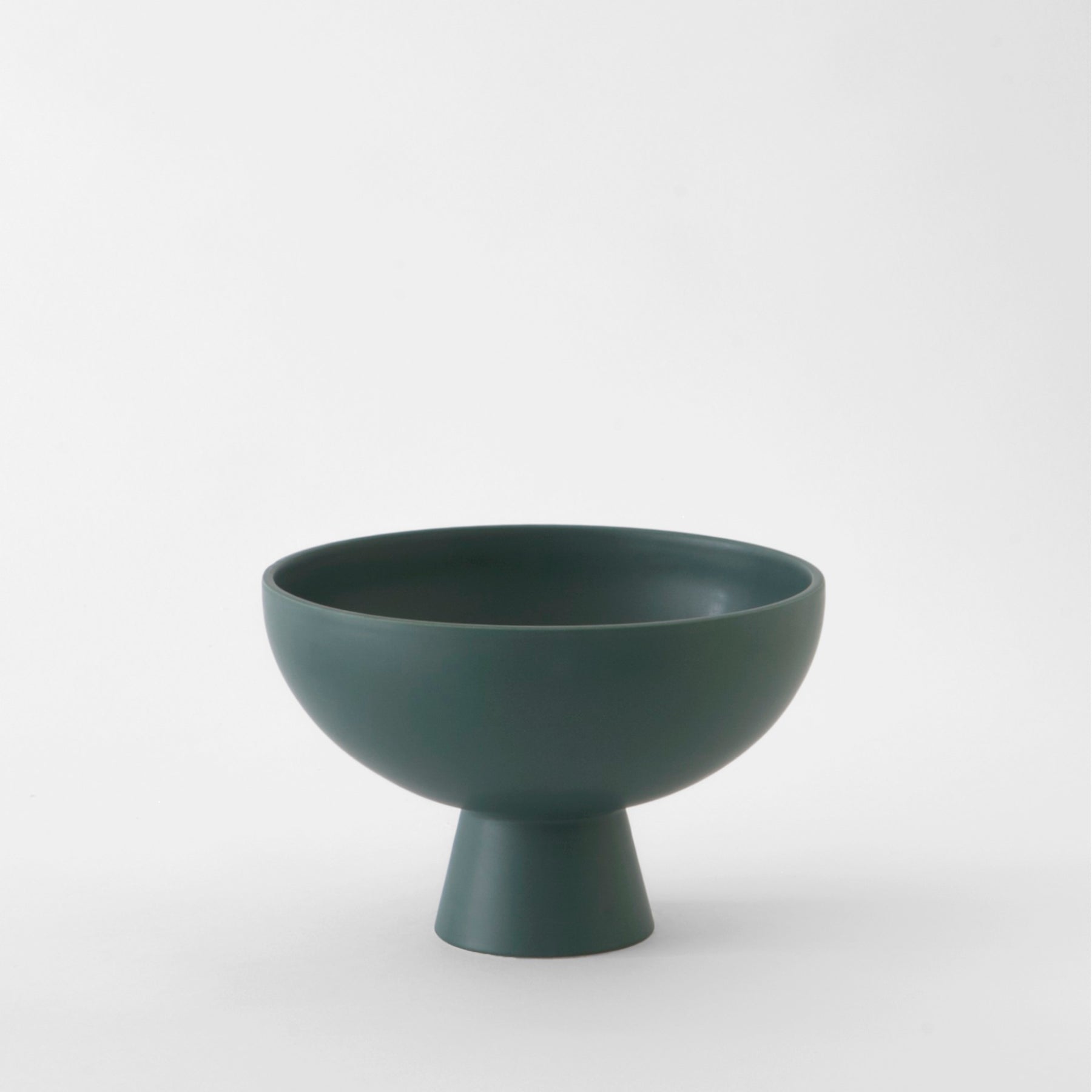 Large Green Gables Statement Pedestal Bowl