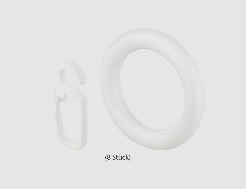Ringe Weiß 12 mm