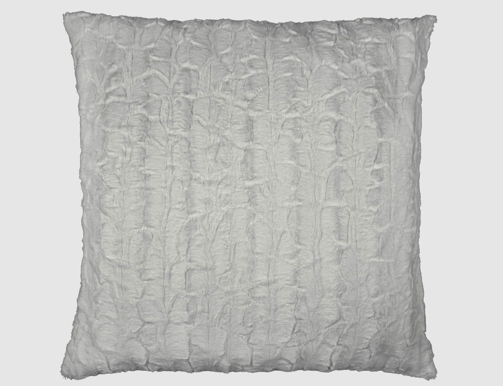 Bodenkissen Fury Silber 60x60cm