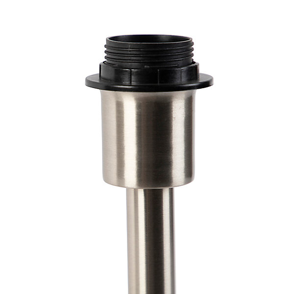Lampe de table moderne en acier sans abat-jour - Simplo