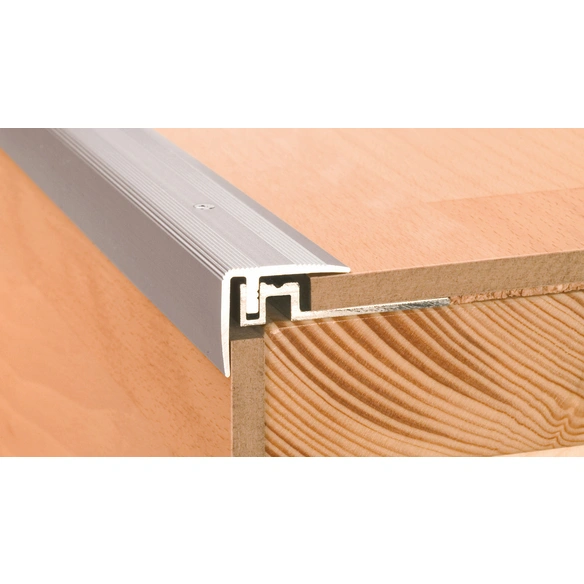 Treppenkantenprofil »PS 400«, BxH: 30 x 25 mm, versenkt gelocht