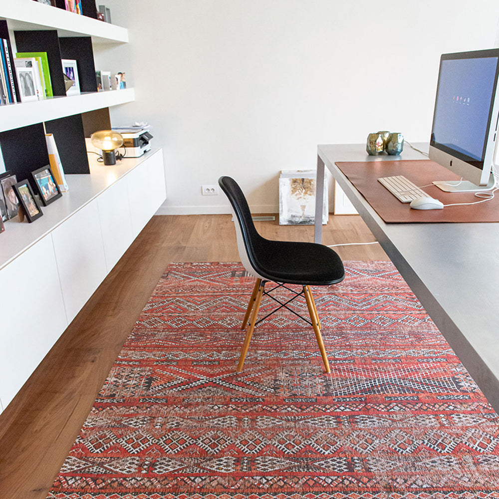 Louis de Poortere Kilim Vloerkleed 170 x 240 cm - Fez Red