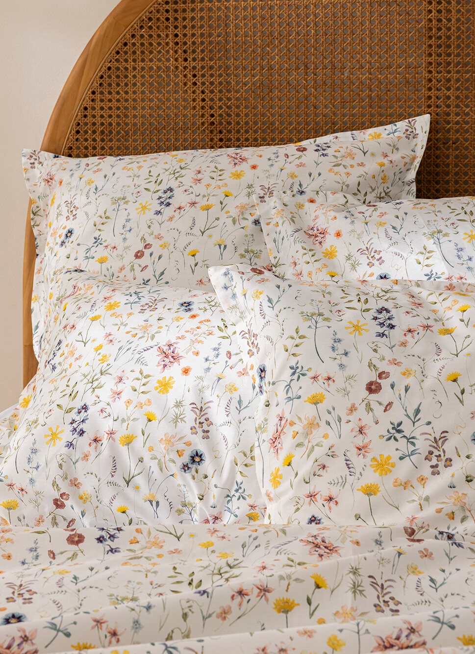 HOUSSE DE COUETTE EN PERCALE FARRAH MULTICOLORE