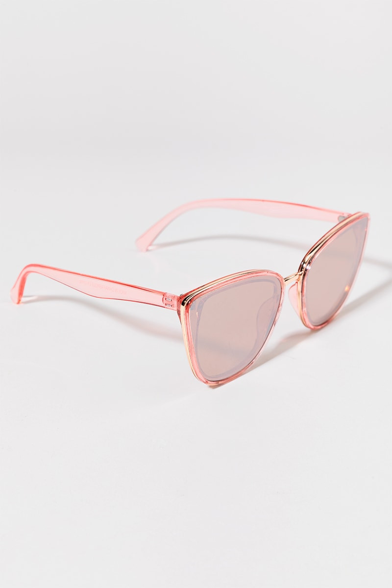Susan Lens Over Frame Cat Eye Sunglasses