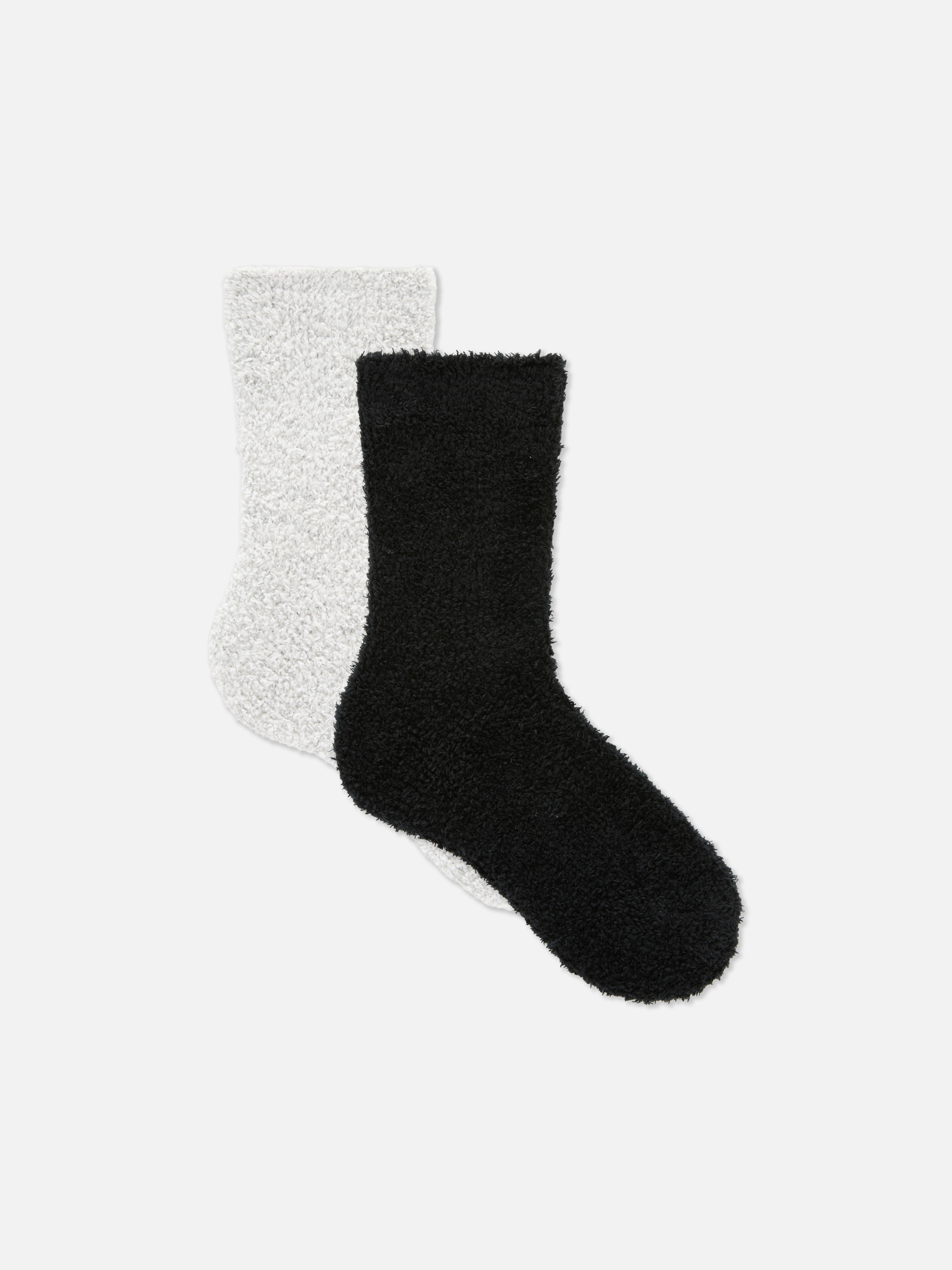 2pk Boucle Cozy Socks