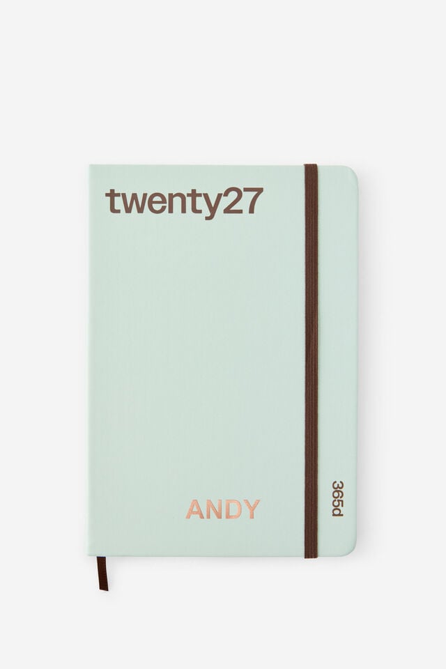 Personalised 2027 A5 Daily On Schedule Diary