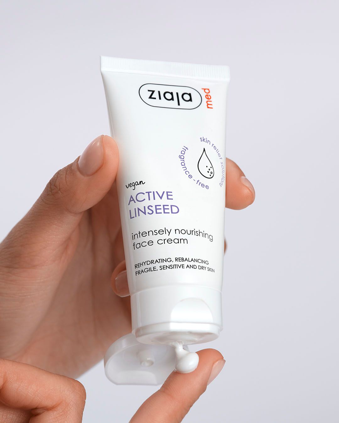 Ziaja Med Active Linseed Intensely Nourishing Face Cream 50ml