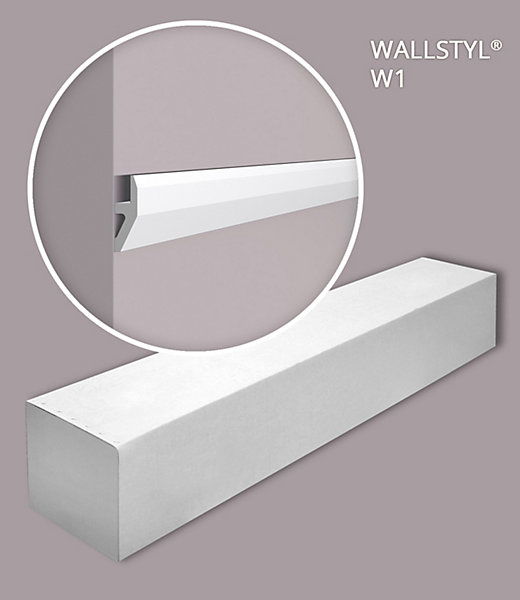 Cimaise NMC W1-box WALLSTYL 1 carton 30 pièces Corniche