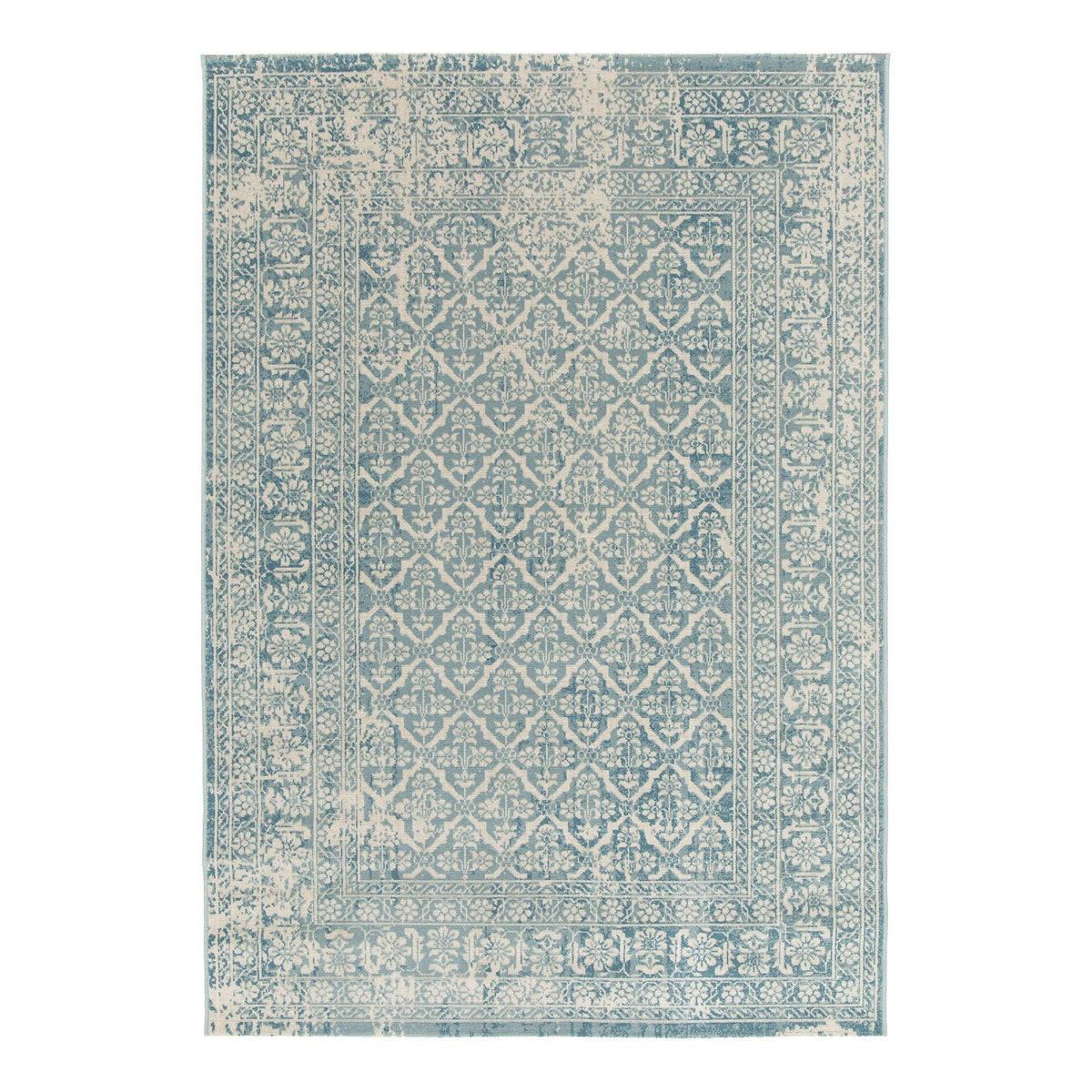 AFK Living vloerkleed Palatine - zeer zacht - blauw - 120 x 170 cm