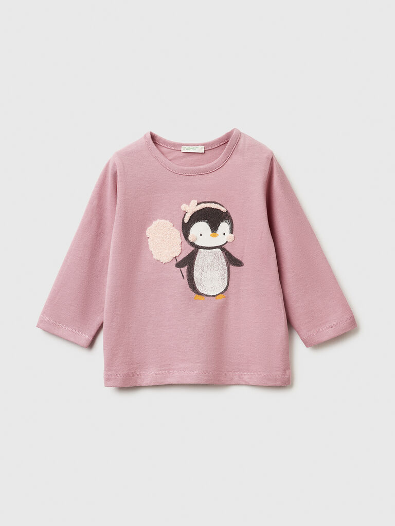 Long sleeve t-shirt in warm cotton