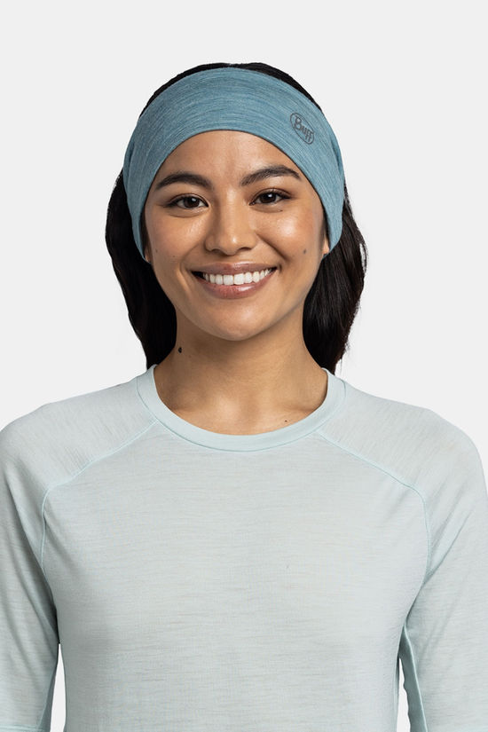 Buff Merino Wool Solid Pool Hoofdband