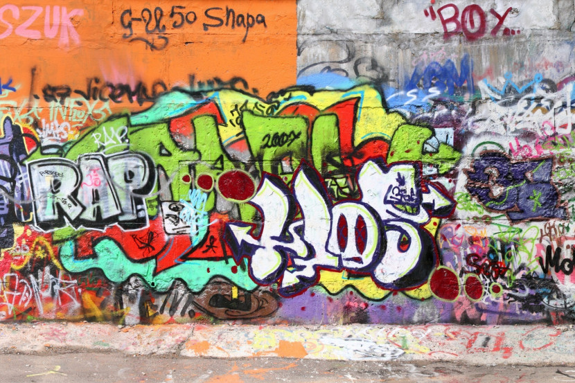 Fototapeta Młodzieżowa Nowoczesne Graffiti 90x60cm