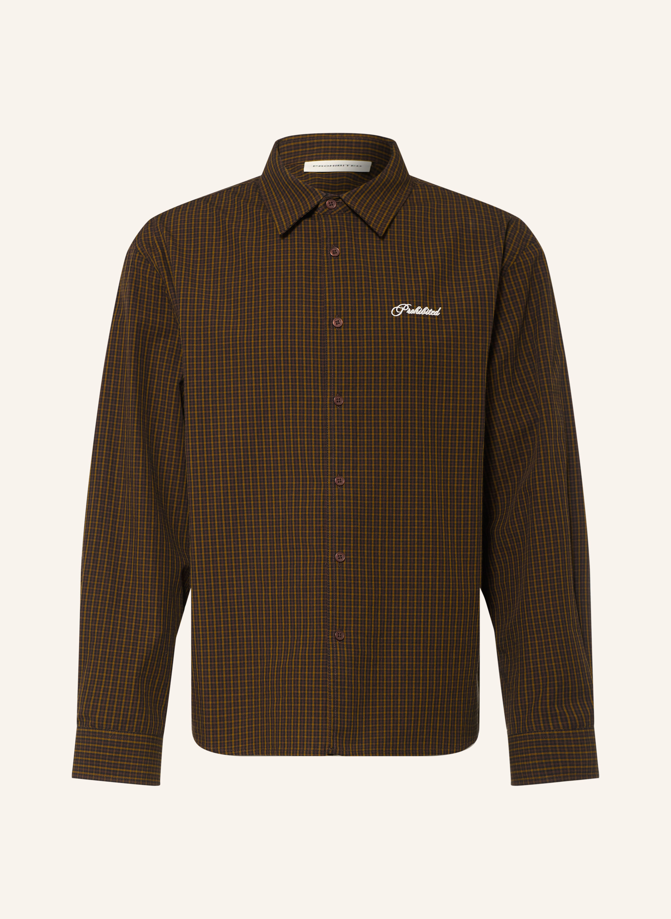 PROHIBITED Hemd Slim Fit