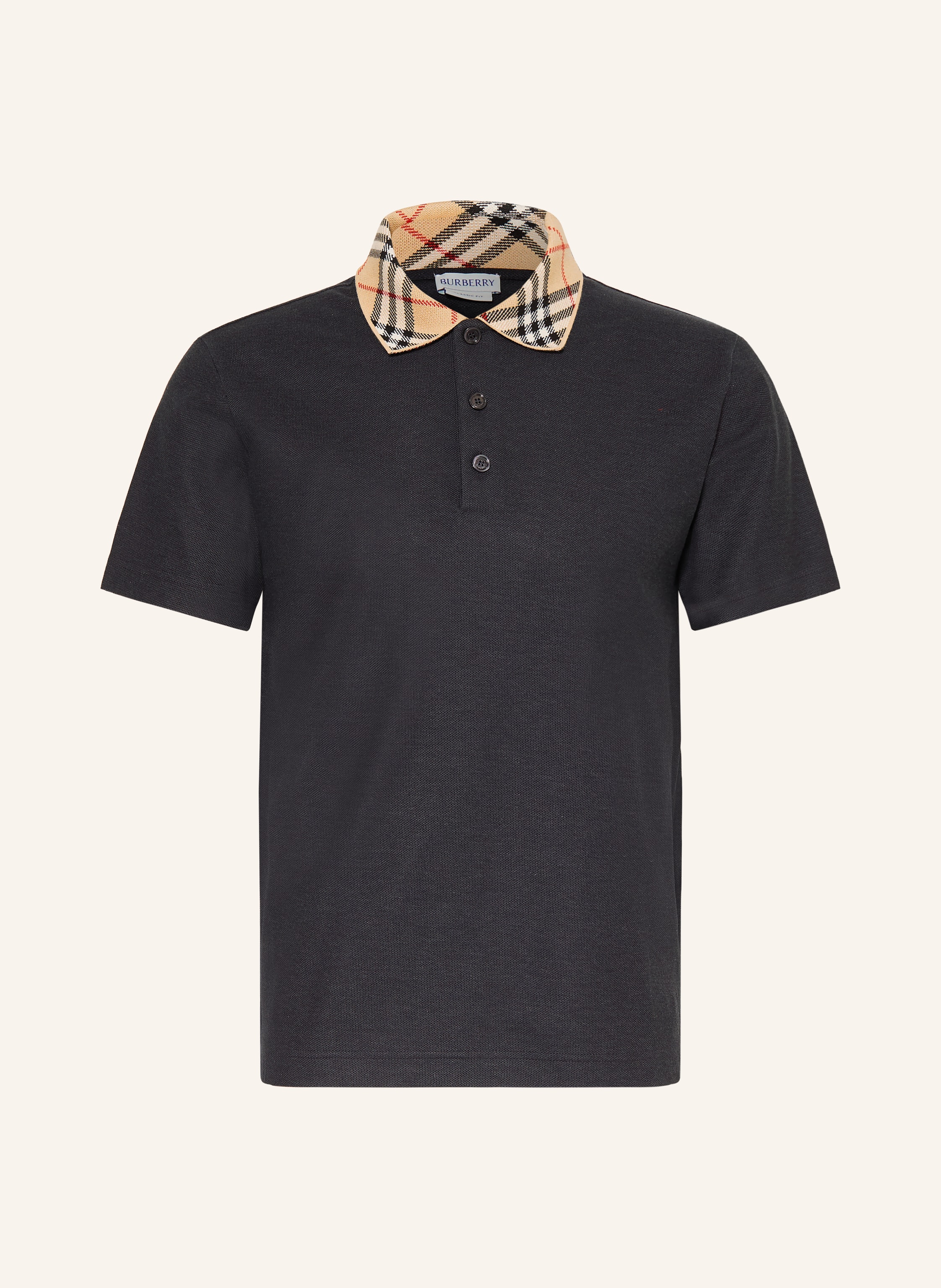 BURBERRY Piqué-Poloshirt EVAN Classic Fit